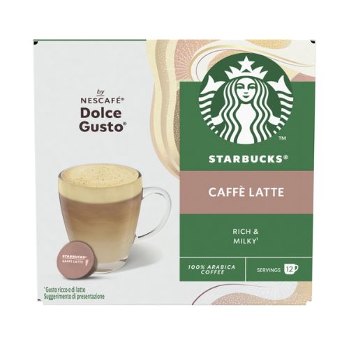 STARBUCKS WHITE CAFFE LATTE 12CAP 121.2G