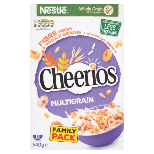 CHEERIOS MULTIGRAIN 540G