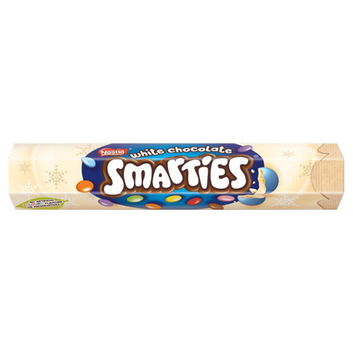SMARTIES GIANT WHITE HEXATUBE 120G