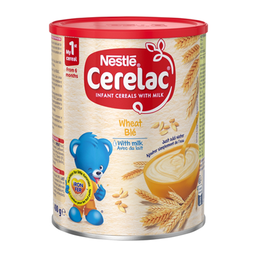 CERELAC WHEAT WITH MILK INFANT CEREAL 6M+ 6X 400G