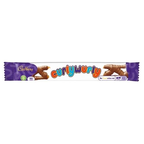 CADBURY CURLY WURLY CHOCOLATE BAR 21.5G