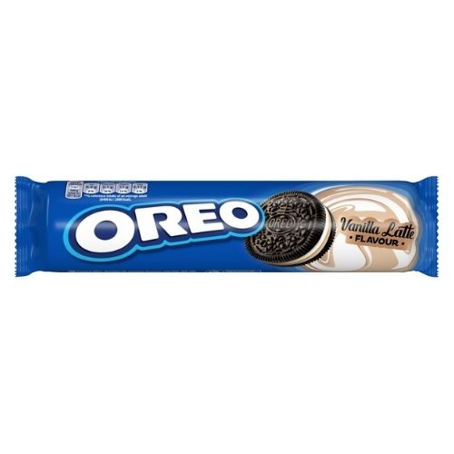 OREO VANILLA LATTE S & SANDWICH BISCUITS 157G