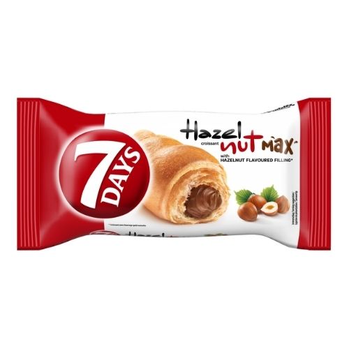 7 DAYS CROISSANT MAX HAZELNUT 80G