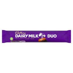 CADBURY DAIRY MILK DUO CHOCOLATE BARS 54.4G