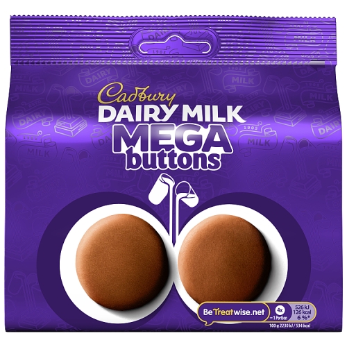 CADBURY MEGA BUTTONS 192G