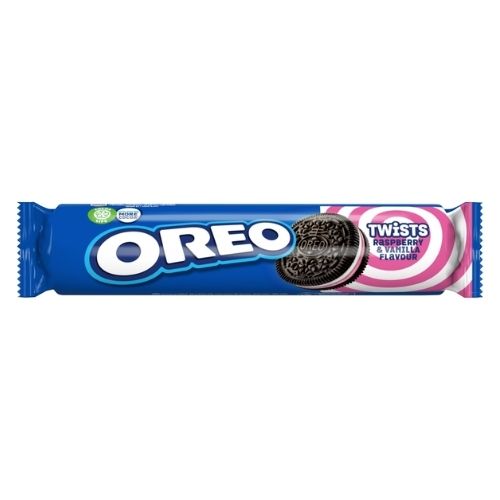 OREO VANILLA & RASPBERRY TWIST 157G
