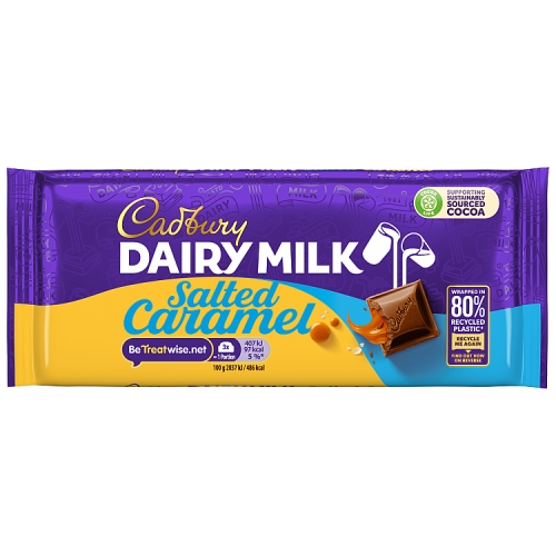 CADBURY SALTED CARAMEL BLOCK 120G