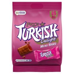 FRY'S TURKISH DELIGHT MINI BARS 225G