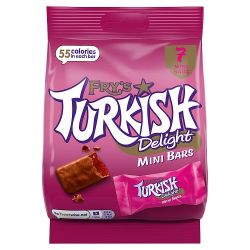 FRY'S TURKISH DELIGHT MINI BARS 105G
