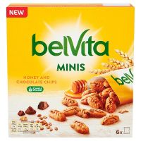 BELVITA BREAKFAST MINIS HONEY & CHOCOLATE CHIPS 210G