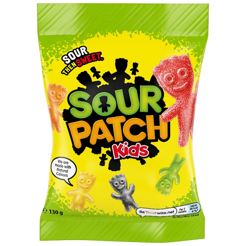 SOUR PATCH KIDS ORIGINAL POUCH 130G