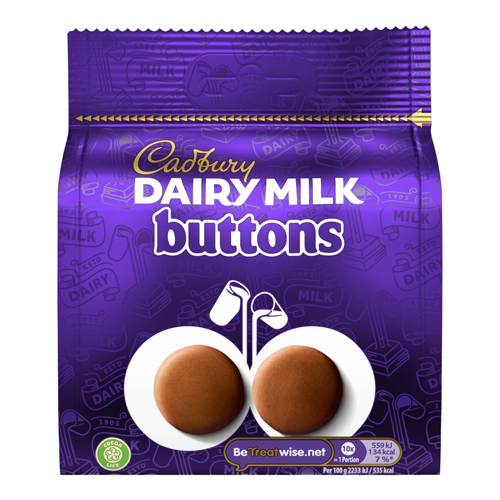 CADBURY DAIRY MILK BUTTONS 85G