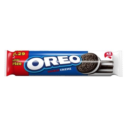 OREO DOUBLE CREAM PMP £1.29 157G