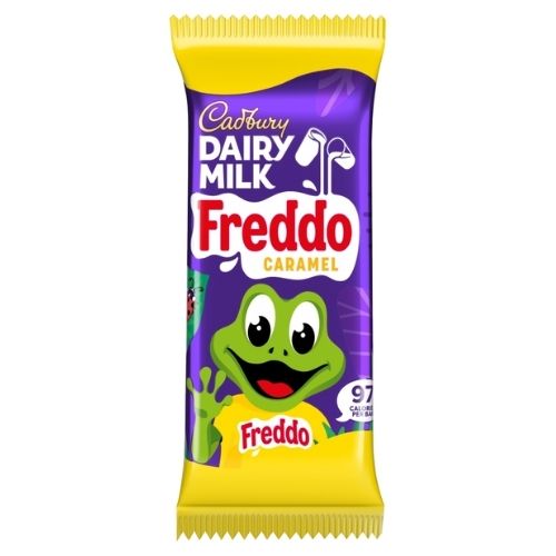 CADBURY DAIRY MILK FREDDO CARAMEL CHOCOLATE BAR 5PK 78G