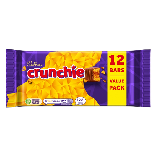 CADBURY CRUNCHIE 12PK 313.2G