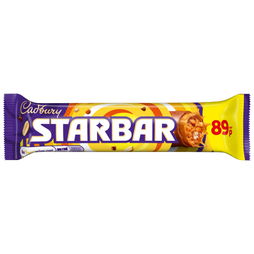 CADBURY STARBAR PMP 89P 49G