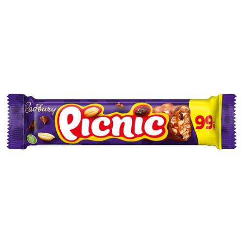 CADBURY PICNIC PMP 99P 48.4G