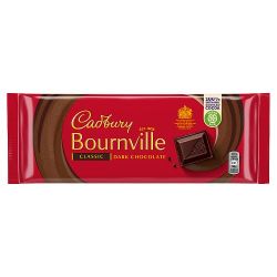 CADBURY BOURNVILLE CLASSIC DARK CHOCOLATE BLOCK 180G