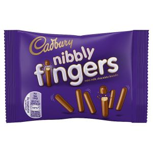CADBURY MINI FINGERS CHOCOLATE BISCUITS BAG 40G