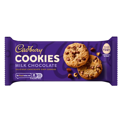 CADBURY COOKIES MILK CHOCOLATE 135G