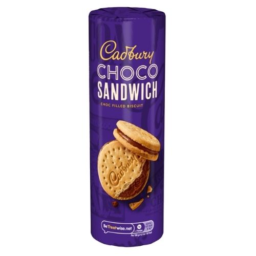 CADBURY CHOCO SANDWICH FILLED BISCUITS 260G