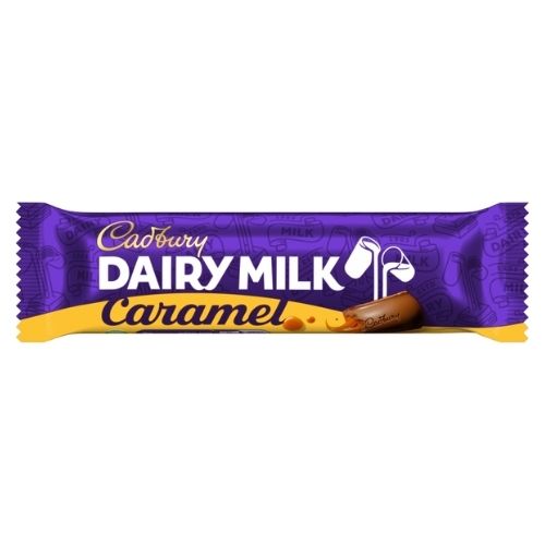 CADBURY DAIRY MILK CARAMEL CHOCOLATE BAR 45G