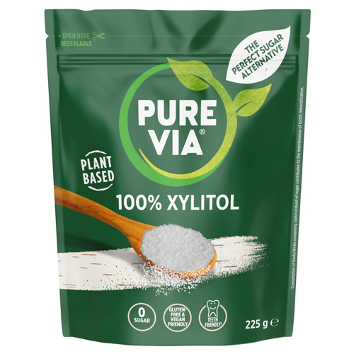 PURE VIA XYLITOL PLANT BASED 225G