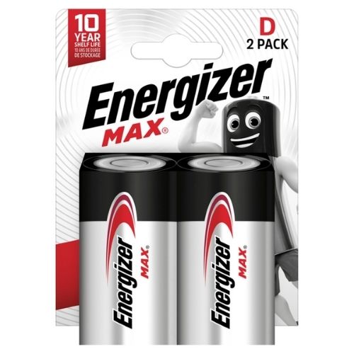 ENERGIZER MAX D 2PK