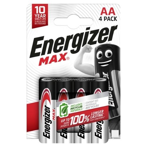 ENERGIZER MAX AA 4PK