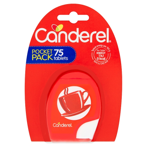 CANDEREL POCKET PACK 75 TABLETS 6.38G