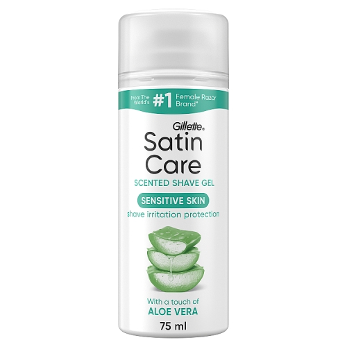 VENUS SATIN CARE ALOE VERA GLIDE SHAVE GEL 75ML