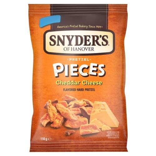 SNYDER'S PRETZEL PIECES CHEDDAR CHEESE 110G