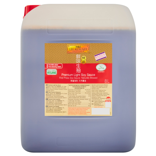 LEE KUM KEE PREMIUM LIGHT SOY SAUCE 8L