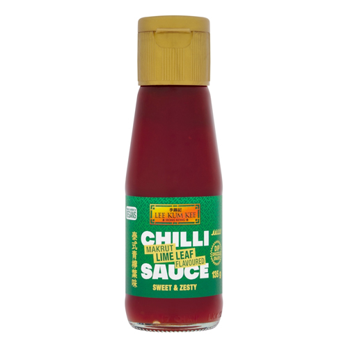 LEE KUM KEE MAKRUT LIME LEAF FLAVOURED CHILLI SAUCE 135G