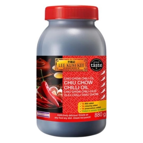 LEE KUM KEE CHUI CHOW CHILLI OIL  6X 880G