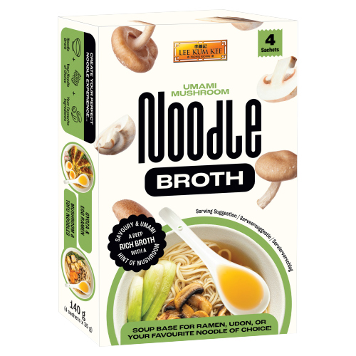 LEE KUM KEE UMAMI MUSHROOM NOODLE BROTH 140G