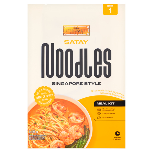 LEE KUM KEE SATAY NOODLE KIT 6X 140G