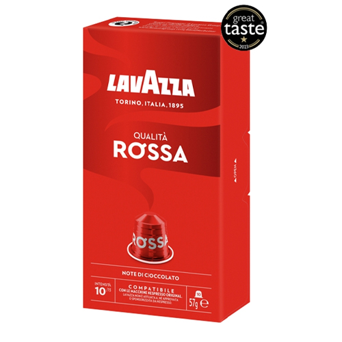 LAVAZZA QUALITA ROSSA NESPRESSO COMPATIBLE CAPSULES10S