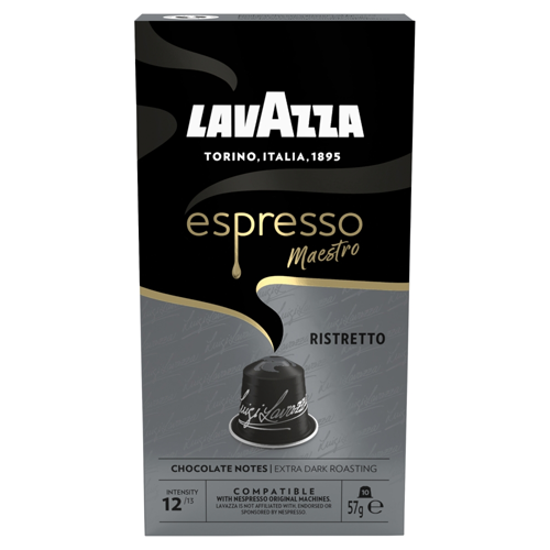 LAVAZZA RISTRETTO ALUM NESPRESSO CAPSULES 57G