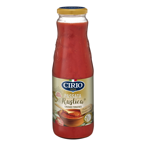 CIRIO PASSATA RUSTICA CRUSHED TOMATOES 680G