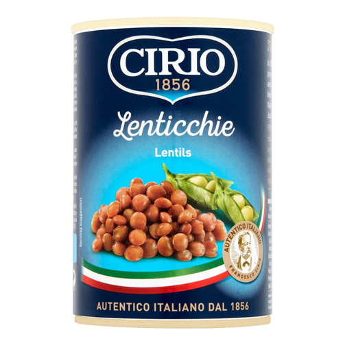 CIRIO LENTILS 410G