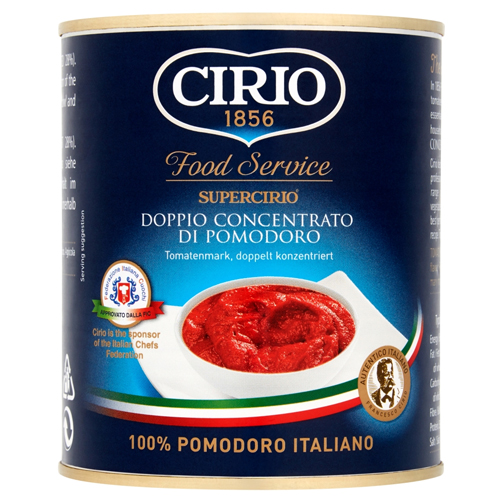 CIRIO DOUBLE CONCENTRATED TOMATO PUREE 850G
