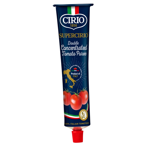 CIRIO SUPERCIRIO DOUBLE CONCENTRATED TOMATO PUREE 140G