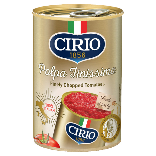 CIRIO FINELY CHOPPED TOMATOES 400G