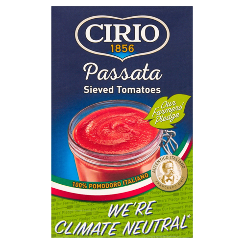 CIRIO PASSATA SIEVED TOMATOES 500G