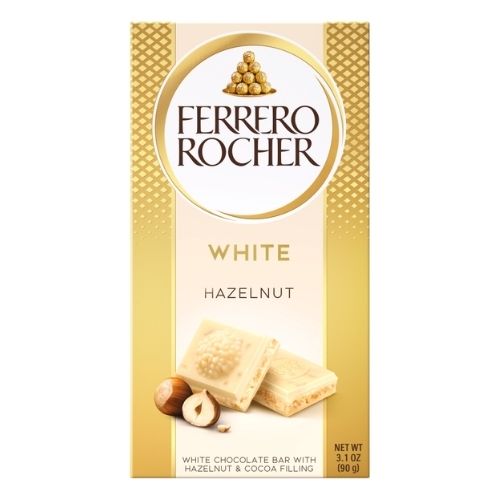 FERRERO ROCHER WHITE CHOCOLATE HAZELNUT 90G