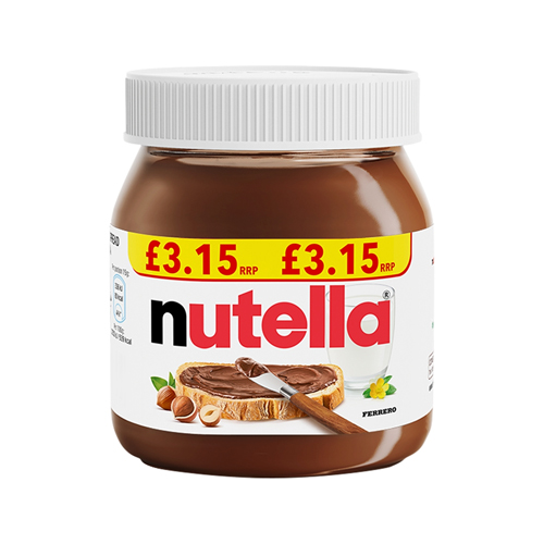 NUTELLA HAZELNUT SPREAD WITH COCOA PMP £3.15 350G