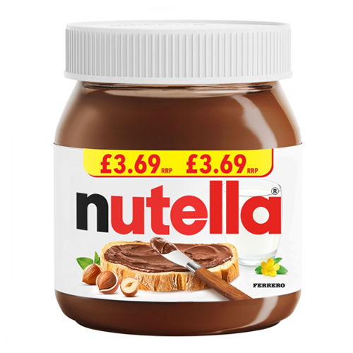 NUTELLA HAZELNUT CHOC SPREAD PMP £3.69 350G