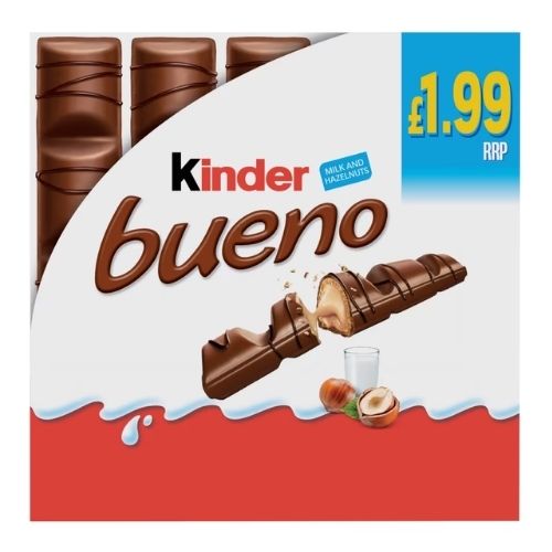 KINDER BUENO CLASSIC PMP £1.99 107G