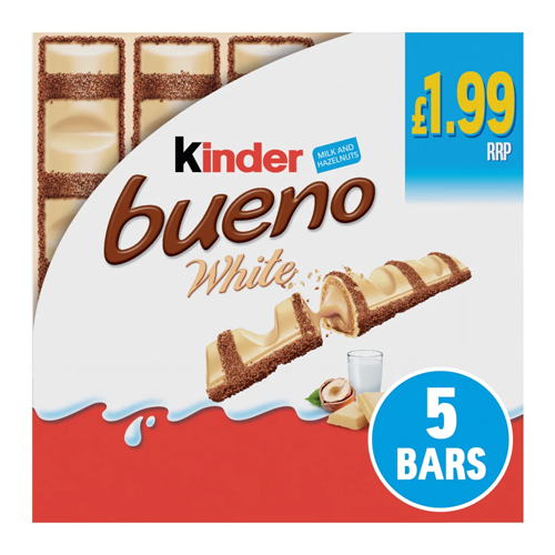 KINDER BUENO WHITE PMP £1.99 97G